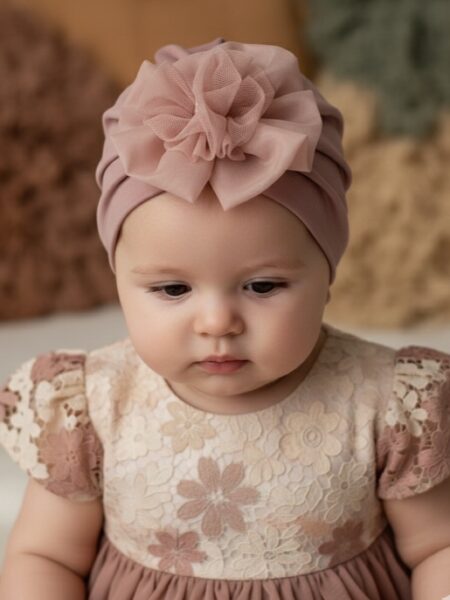 Χειροποίητο Σάπιο μήλο τουρμπάνι μαλλιών 3000-F0003