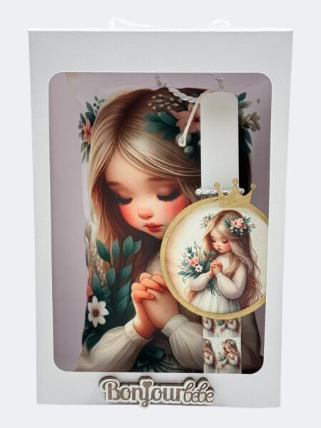 Πασχαλινή Λαμπάδα με Μαξιλάρι Vintage Κοριτσάκι BDEAS25008a