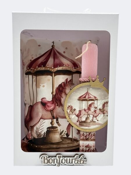 Πασχαλινή Λαμπάδα με Μαξιλάρι Καρουζέλ BDEAS25010a