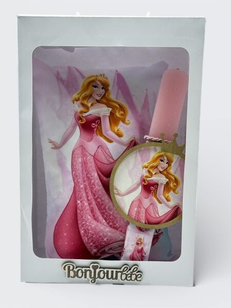 Πασχαλινή Λαμπάδα με Μαξιλάρι Πριγίπισσας PREAS002a