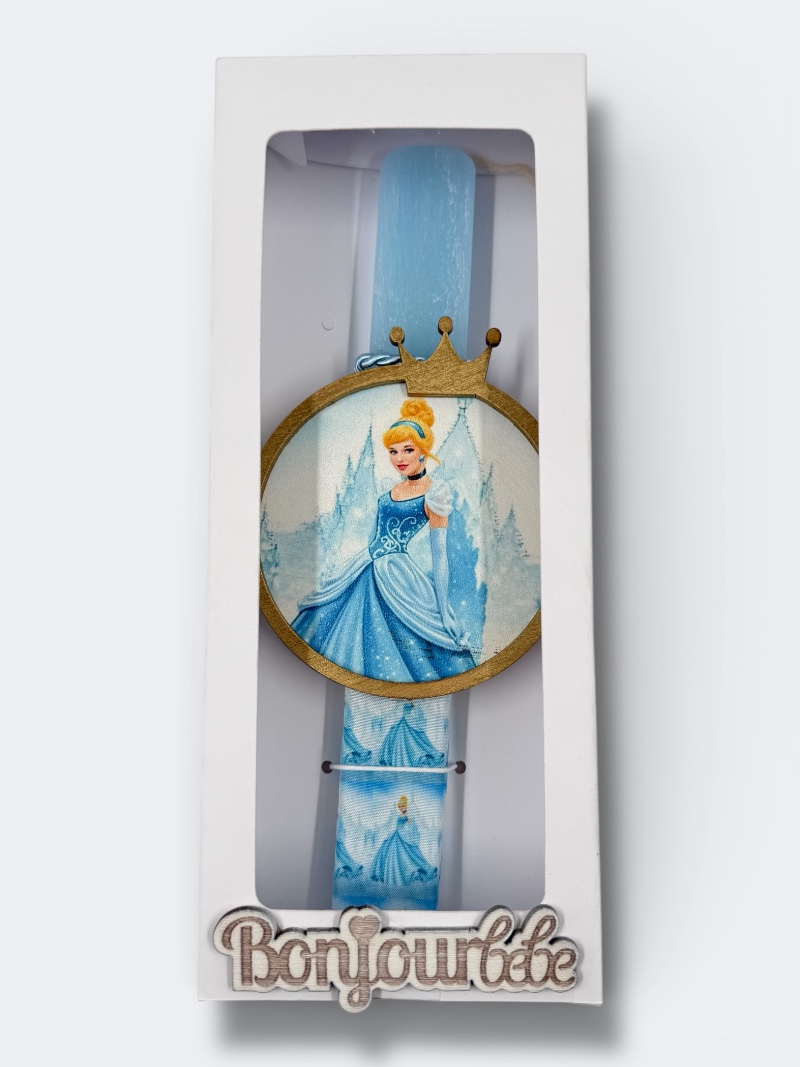 Πασχαλινή Λαμπάδα με Πριγκίπισσα PREAS005