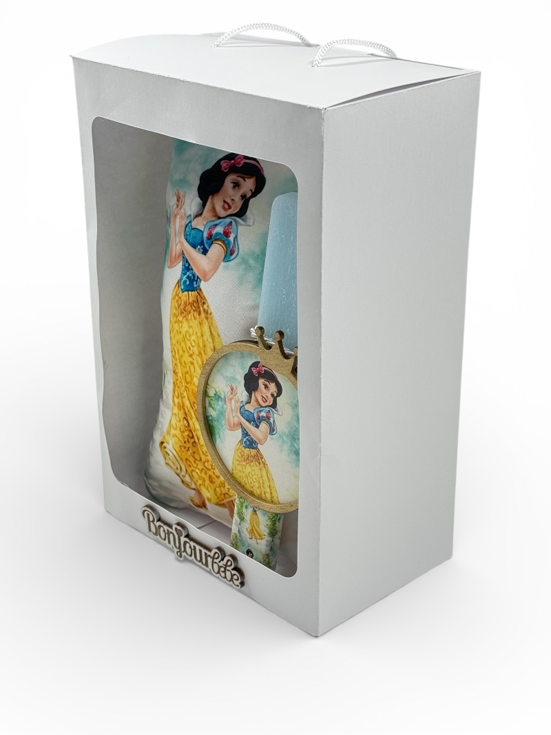 Πασχαλινή Λαμπάδα με Μαξιλάρι Πριγίπισσας PREAS006a - Image 2