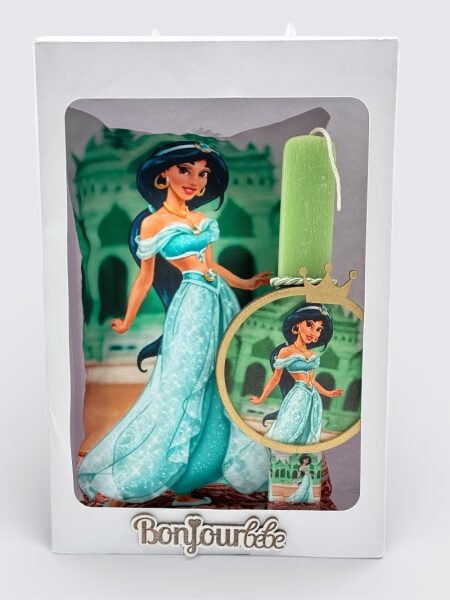 Πασχαλινή Λαμπάδα με Μαξιλάρι Πριγίπισσας PREAS007a