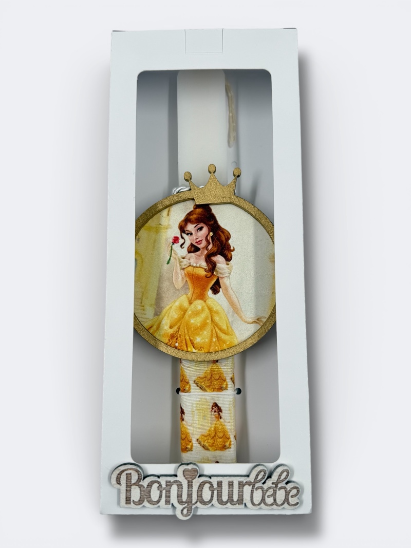 Πασχαλινή Λαμπάδα με Πριγκίπισσα PREAS008