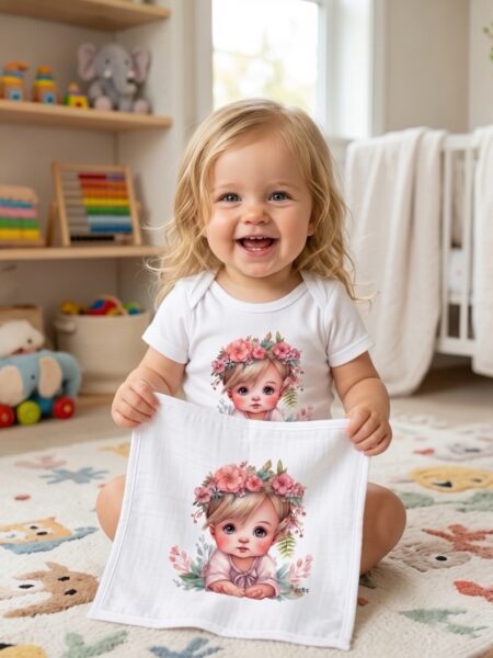 Littile Girl in Flowers